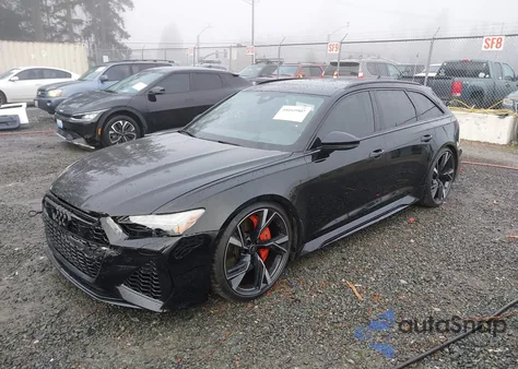 2022 Audi Rs 6 Avant Tfsi Quattro Tiptronic z USA, uszkodzony, nr VIN WUA1CBF25NN905198